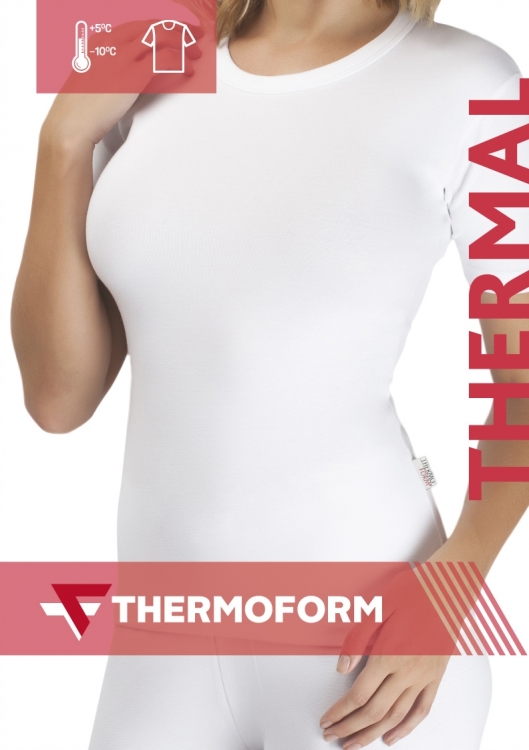 Thermoform Bayan Termal Kısa Kol Üst İçlik